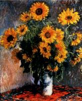 Monet, Claude Oscar - Sunflowers